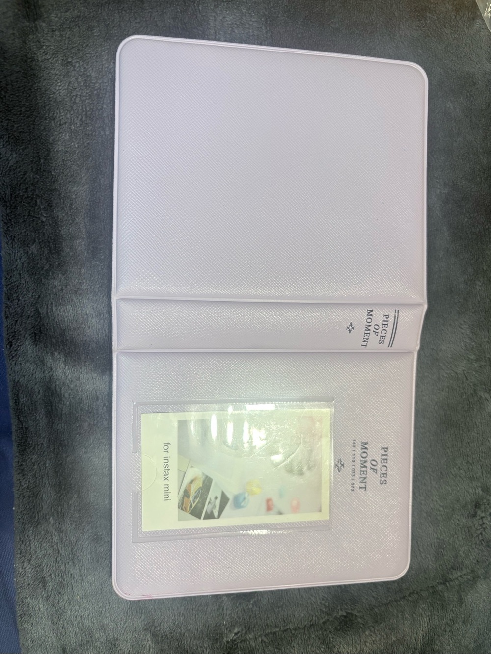 Fujifilm Instax Mini Photo Album - Light Lavender and White - Picture 3 of 13